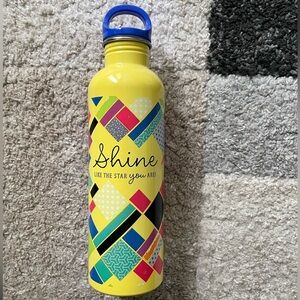 Yellow “Shine” Water Bottle “Prov 13:9”